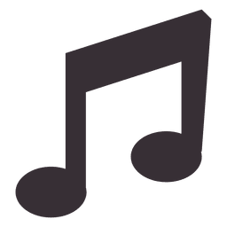 Nota musical signo Diseño PNG