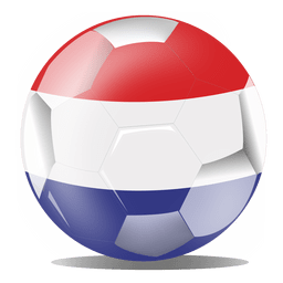 Bandeira do futebol holandês Desenho PNG