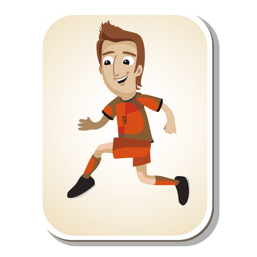 Desenho do jogador de futebol da Holanda - Baixar PNG/SVG ...