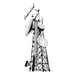 Ícone de torre de rede Desenho PNG