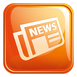 Newspaper square icon 3 PNG Design