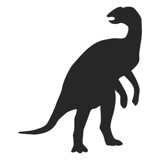 Ornithopod silhouette PNG Design
