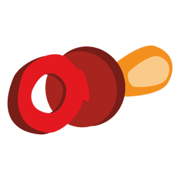 Pacifier cartoon PNG Design