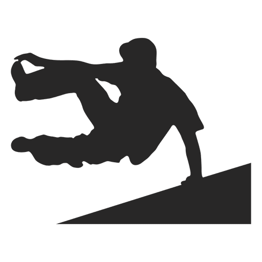 Parkour silhueta de salto 12 - Baixar PNG/SVG Transparente