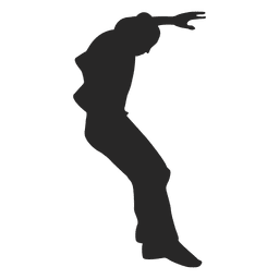 Parkour saltando silueta 7 Diseño PNG