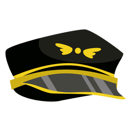 Desenho de chapéu de piloto Desenho PNG