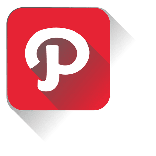 Pin quadratisches Symbol PNG-Design