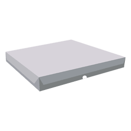 Caixa de pizza em branco Desenho PNG
