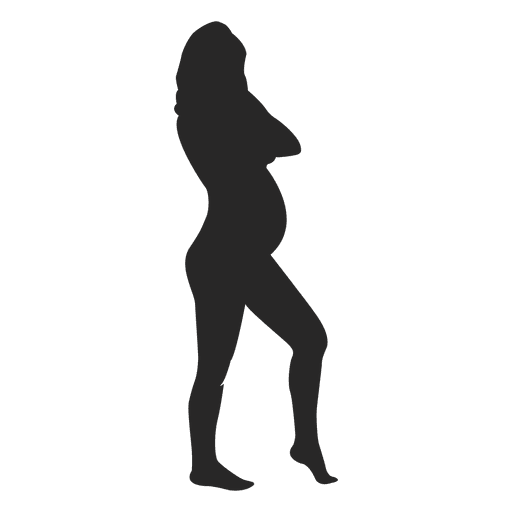 Download Pregnant Lady Standing 6 Transparent Png Svg Vector File