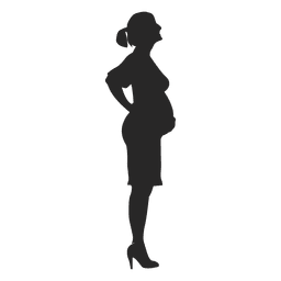 Mujer embarazada posición 5