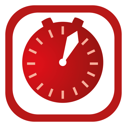 Red alarm button PNG Design