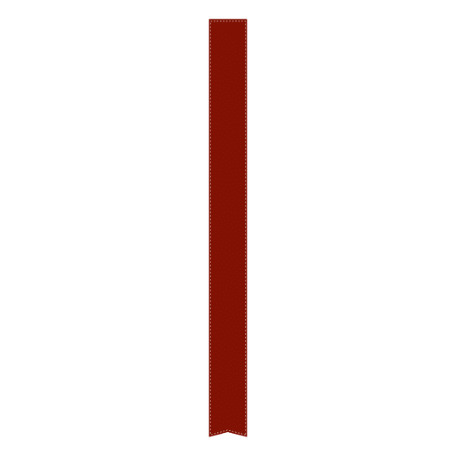 Red bookmark PNG Design