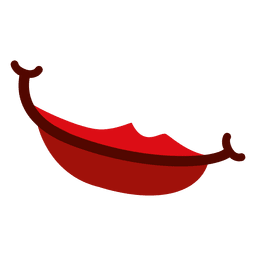 Red female lips Transparent PNG