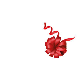 Cinta roja floral Diseño PNG