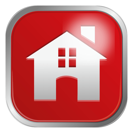 Download Red house icon - Transparent PNG & SVG vector file