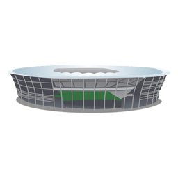 Estádio de Salvador Desenho PNG
