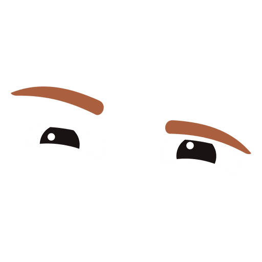 Gruselige Augen PNG-Design