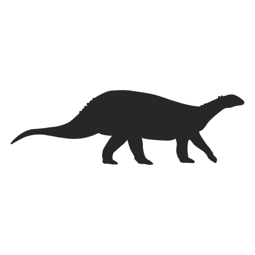Silueta de Sellosaurus Diseño PNG