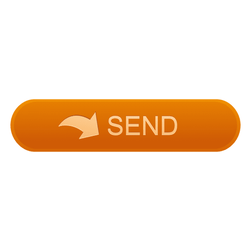 Send orange button - Transparent PNG & SVG vector file