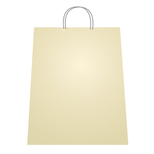 Shopping bag blank PNG Design