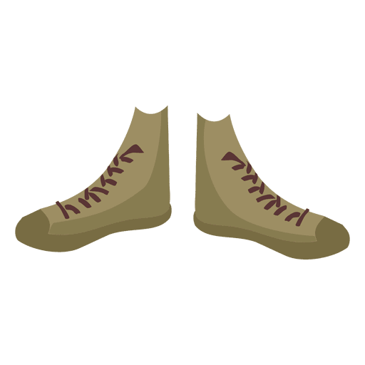 Dibujos animados de zapatillas 1 Diseño PNG