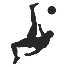 Soccer Player Kicking Ball 2 PNG & SVG Design For T-Shirts