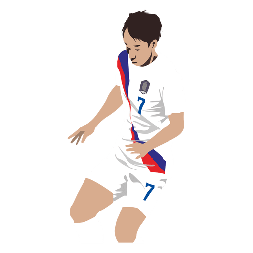 Son Heung-Min de dibujos animados - Descargar PNG/SVG transparente