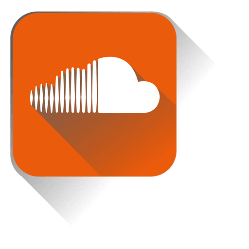 Soundcloud squared icon PNG Design