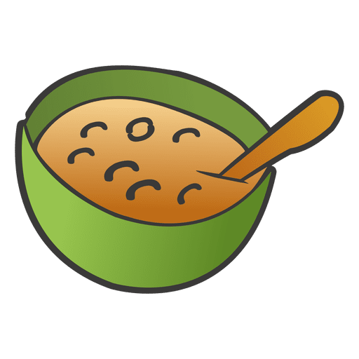 Suppe in einer Sch?ssel PNG-Design