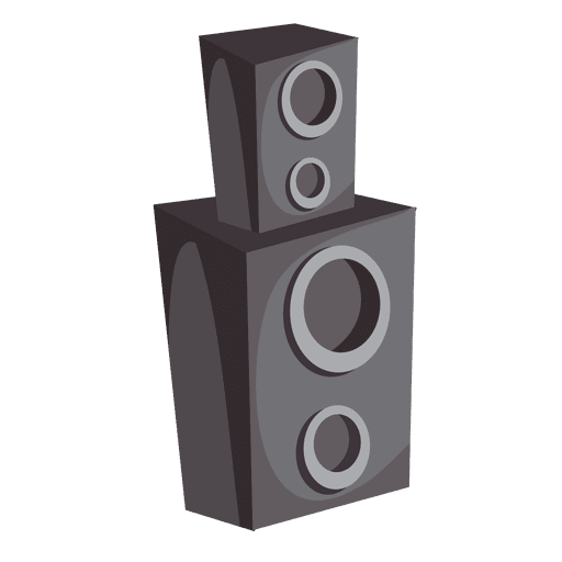 Cajas de altavoz Diseño PNG