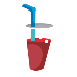 Strawberry juice PNG Design