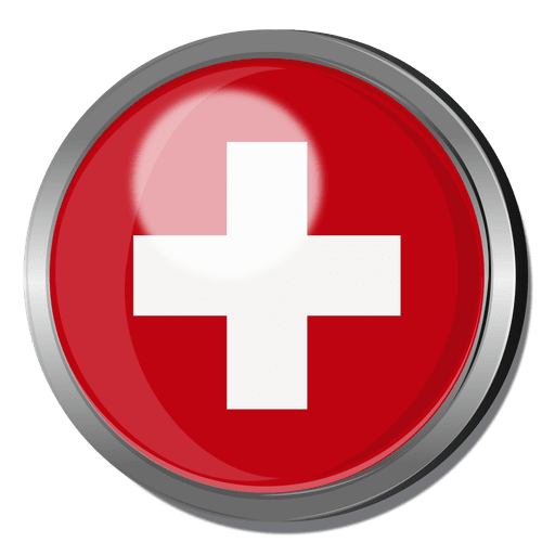 Switzerland flag badge