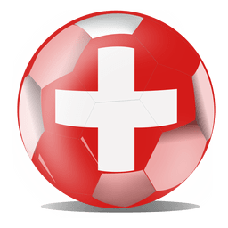 Switzerland football flag PNG Design Transparent PNG