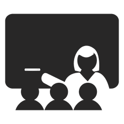 Icono de clase de enseñanza Diseño PNG