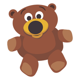 Teddy bear doll PNG Design