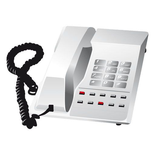 Telephone icon PNG Design