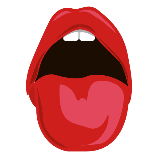 Die Zunge kam zum Ausdruck PNG-Design