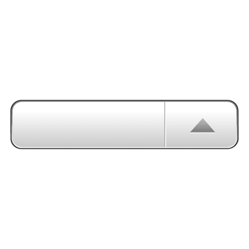 Upload triangle button PNG Design