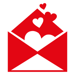Valentine envelop PNG Design
