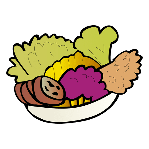 Vegetable cartoon