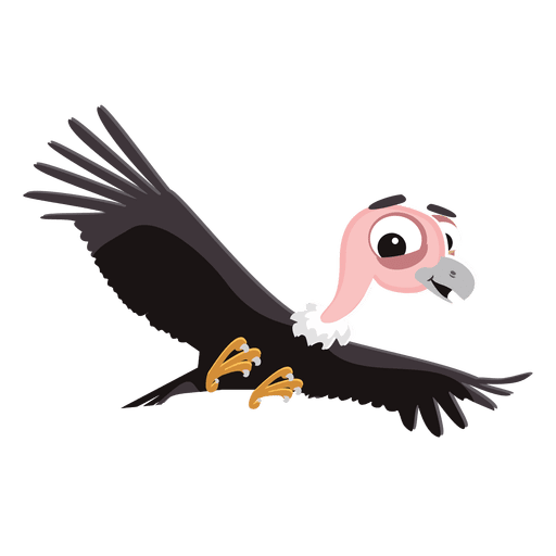 Vulture cartoon PNG Design