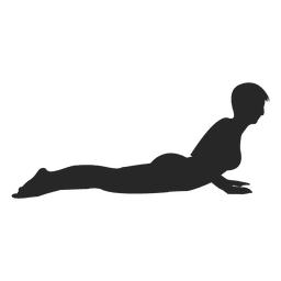 Woman doing yoga PNG Design