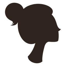 Dibujos animados de cara de mujer 3 Diseño PNG