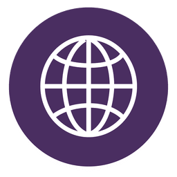 Icono de ronda mundial 1 Diseño PNG