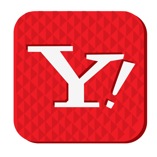 Yahoo rubber icon PNG Design
