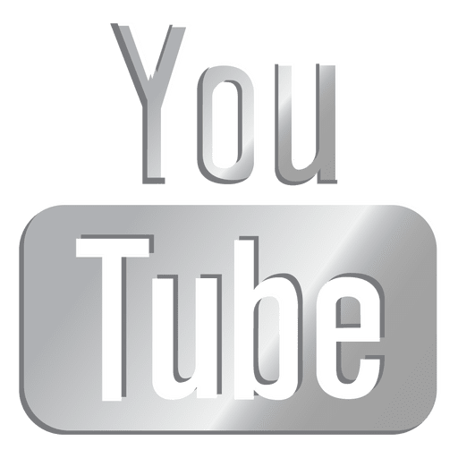 youtube logo gray