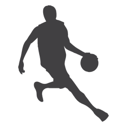 Manejo de balón corriendo mediapunta Diseño PNG