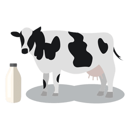 Animal de leite de vaca Desenho PNG
