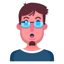 Google glass surprise man Google glass surprise man