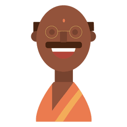 Bigode hindu sem pelos Desenho PNG